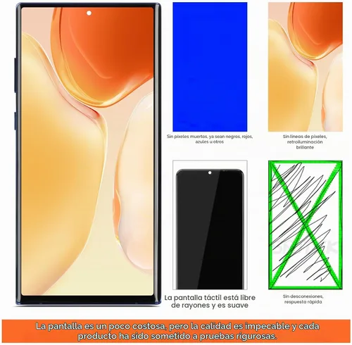 Vista 8 de OLED para Samsung Galaxy Note 10 Plus Reemplazo de pantalla para Samsung Note 10 Plus Pantalla LCD SM-N975F SM-N975U LCD Digitalizador Asamblea