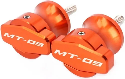 Vista 13 de Soportes de marco CNC para motocicleta, tornillos deslizantes de 0.236 pulgadas, carretes de basculante para Yamaha MT-09 MT09 MT 09 FZ-09 FZ 09