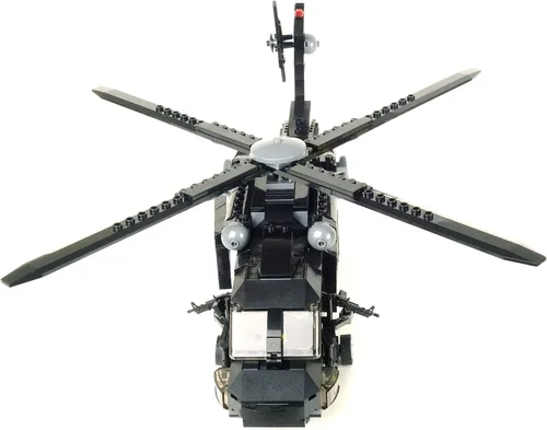 Vista 3 de Battle Brick Helicóptero de transporte del ejérc
