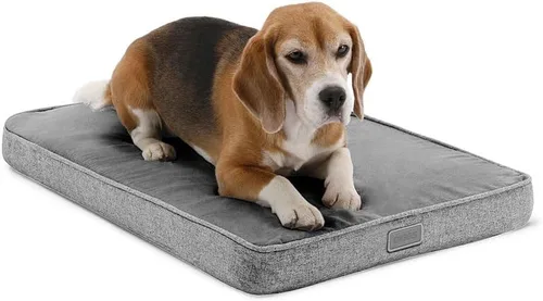 Vista 8 de Diggs Snooz - Cama para perros de espuma viscoelástica, almohadilla para jaula de perro de tamaño ideal, cama ortopédica de alta calidad para jaula