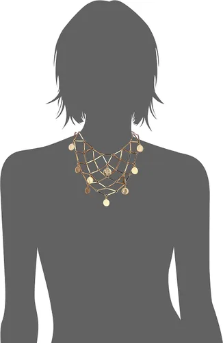 Vista 3 de Colección de joyas bohemias vintage bañadas en oro de 24 quilates estilo marroquí