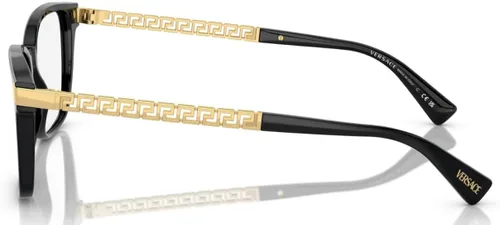 Vista 3 de Versace VE3340U - GB1 Marco para Gafas NEGRO con LENTE DEMO 2.165 in, Negro
