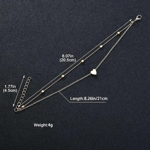 Vista 7 de Brazaletes ajustables de moda para mujer pulsera para mujer dije para mujer joyería de diseño 2 piezas pulseras ajustables para parejas joyería