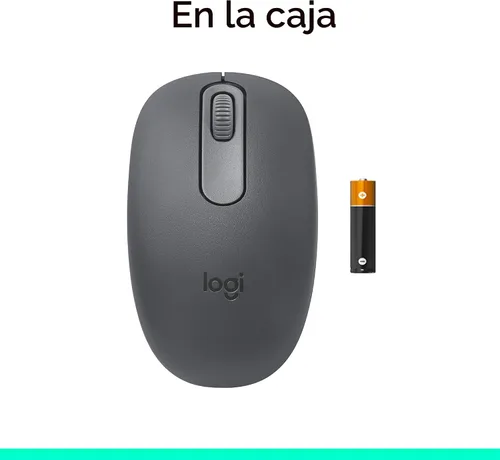 Vista 9 de Logitech M196 Ratón Inalámbrico Bluetooth, Ratón Compacto y Portátil para Laptops, Tabletas y Más, Batería de 12 Meses, Seguimiento Suave