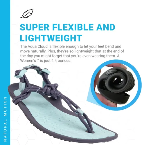 Vista 4 de Xero Shoes Sandalias acuáticas Aqua Cloud para mujer