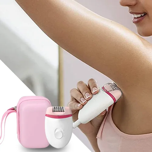 Vista 7 de FBLFOBELI Funda rígida compatible con Philips Depilator Series 2000 BRE227/00 y Satinelle Essential BRE235/04 y Philips HP6401/Braun Depilator