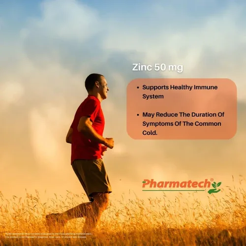 Vista 4 de Zinc 50 mg, Suplemento de apoyo inmunológico, gluconato quelado de zinc elemental, antioxidante mineral para la salud del hombre y la mujer, acné