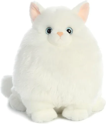 Vista 7 de Aurora - Gatos gordos - Gatito atigrado Butterball de 9.5 pulgadas