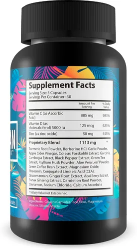 Vista 2 de Tropilean Pro Detox - Desintoxicación de cuerpo completo - Ayuda a eliminar toxinas para la salud general - Limpiador corporal de desintoxicación