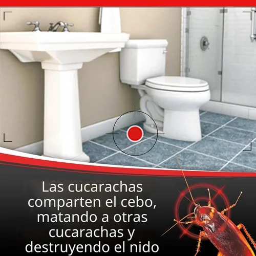 Vista 8 de Combat Max - Cebo para matar cucarachas grandes, 8 unidades (paquete de 1)