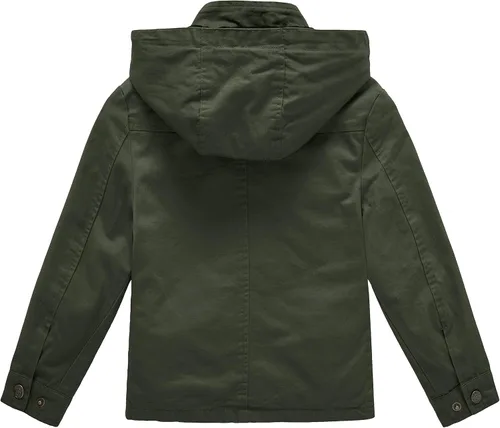 Vista 2 de WenVen - Chaqueta de algodón ligero con capucha para niño