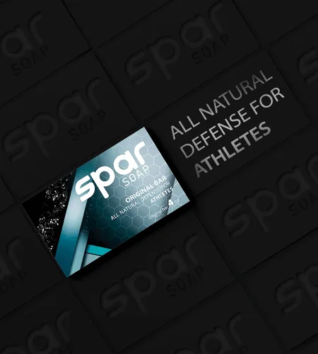 Vista 7 de Spar Soap Original Bar (4 onzas), árbol de té de carbón activado, propiedades antifúngicas, para BJJ, MMA, luchadores, Grapplers, hombres y mujeres
