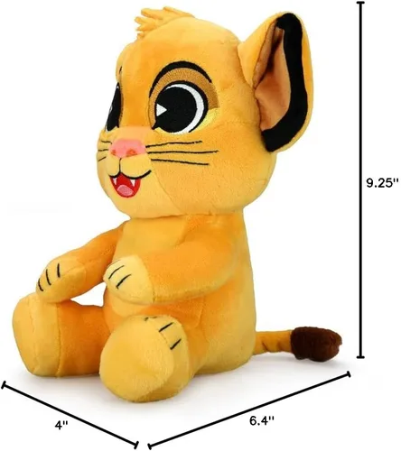 Vista 7 de Kidrobot The Lion King Young Simba - Peluche de 8 pulgadas