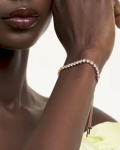 Vista 2 de Ted Baker London Melrah Icon - Pulsera de tenis ajustable de cristal para mujer