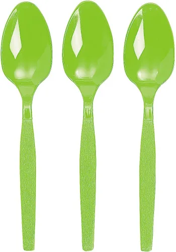 Vista 15 de Fun Express - Cucharas de plástico negras (50 piezas) - Suministros para fiestas - Vajilla sólida - Cubiertos - 50 piezas