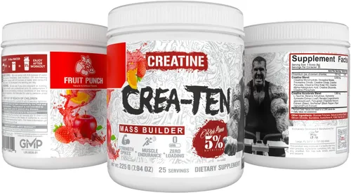Vista 5 de 5% Nutrition CreaTEN - Mezcla de polvo de creatina saborizada