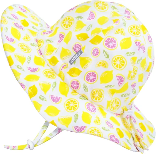 Vista 38 de JAN & JUL Sombrero de sol de algodón UPF 50+ con ala ancha para niñas pequeñas