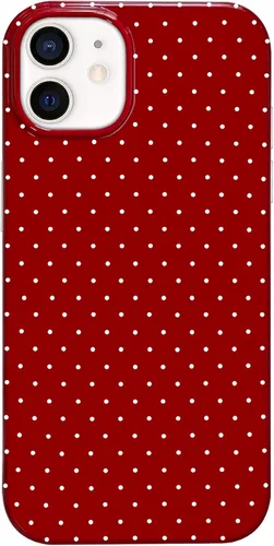 Vista 126 de Hython Funda para iPhone Air, diseño estético de lunares lindos, funda simple de 6.5 pulgadas, delgada, antiarañazos, parachoques de TPU suave, a