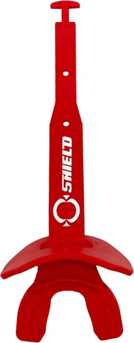 Vista 13 de O Shield Striker - Protector de labios de fútbol con correa permanente Correa permanente para aparejos de fútbol, dientes delanteros y cobertura