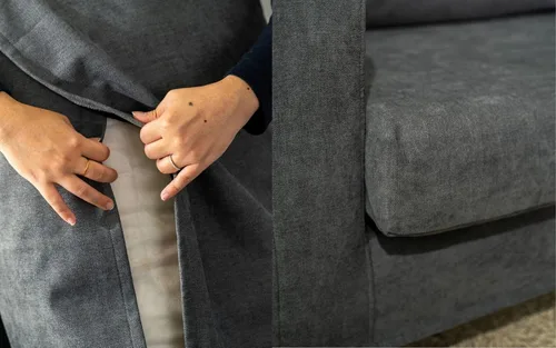 Vista 8 de Comfort Works Friheten - Funda de repuesto para sofá cama Friheten (diván derecho)