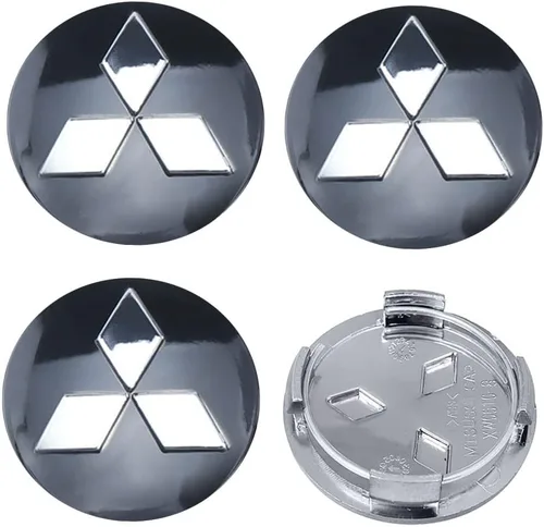 Vista 6 de 4 piezas de tapas centrales de rueda para Nissan, 54mm/2.12 pulgadas, tapas de cubo de rueda de automóvil, cubierta de cubo central de llanta ABS