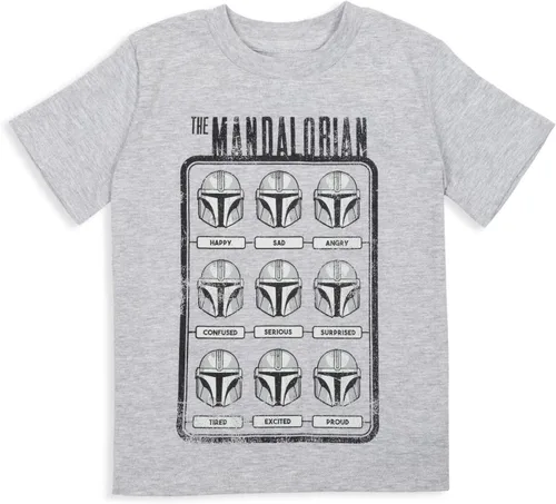 Vista 4 de STAR WARS The Mandalorian Darth Vader Chewbacca Stormtrooper - Paquete de 3 camisetas de bebé a niño grande