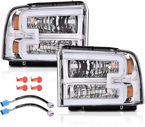 Vista 13 de PIT66 Conjunto de faros LED para F150 2004-2008, Lincoln Mark LT 06-08