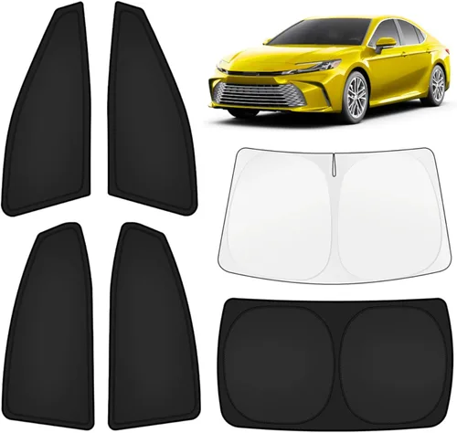Vista 240 de KUST - Parasol plegable para parabrisas para BMW X1 E84, accesorios 2011 2012 2013 2014 2015, protector de visera de sol ajustable que bloquea