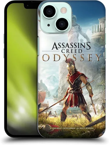 Vista 11 de Head Case Designs Funda rígida con licencia oficial de Assassin's Creed Alexios e Ikaros Odyssey Key Art compatible con Apple iPhone 13 Mini
