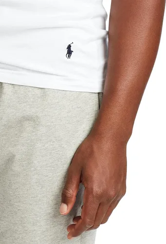 Vista 4 de POLO RALPH LAUREN Camiseta interior de algodón con cuello en V para hombre, 3
