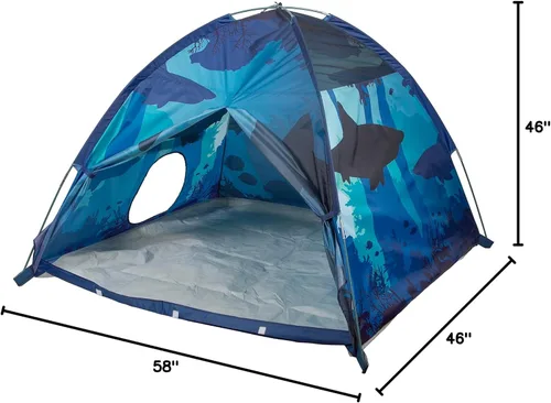 Vista 9 de Pacific Play Tents 19763 Shark Cove Dome Tent 58" x 58" x 46
