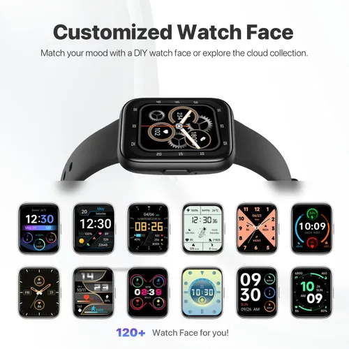 Vista 7 de JeeJTek Relojes inteligentes para hombres y mujeres - Pantalla HD de 1.83" 2025 Rastreador de fitness con 100 modos deportivos, monitor