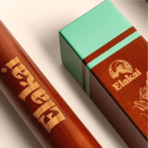 Vista 6 de Elakai Juegos al aire libre para adultos y familia, bolsa de transporte premium incluida Kubb gigante