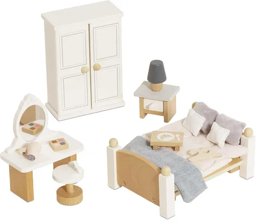 Vista 7 de Le Toy Van Dollhouse - Muebles para muñecas y Accesorios, Baño Sugar Plum