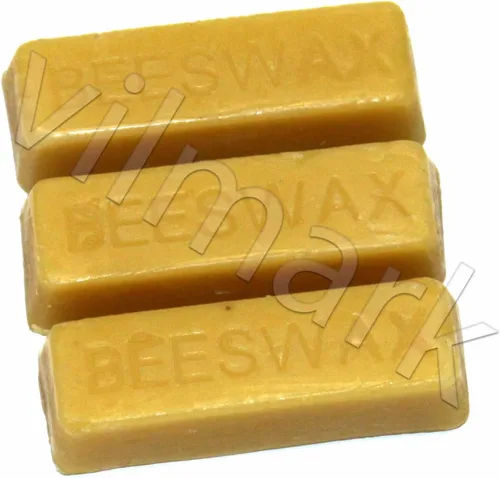 Vista 3 de Cera de abeja 10 oz filtrada 100% amarillo puro Premium Natural Cosmético Grado A (10 barras)