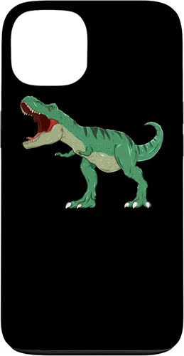 Vista 6 de Carcasa para iPhone X/XS con diseño de dinosaurio T-Rex.