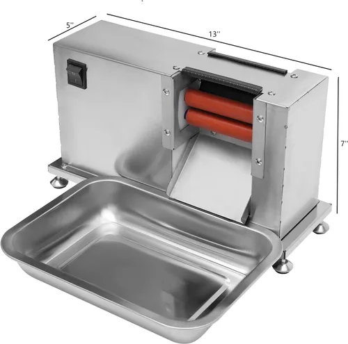 Vista 3 de Peladora eléctrica de guisantes de 20 W semiautomática Máquina peladora de guisantes de frijol 22 lbs/h Salida comercial Pelador de guisantes