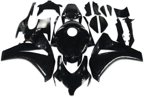 Vista 28 de Carenado negro brillante apto para Honda 2008 2009 2010 2011 CBR1000RR CBR 1000RR nueva inyección ABS plásticos carrocería kit cuerpo trabajo 08 09