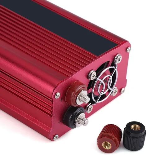 Vista 8 de Kit de inversor de corriente para automóvil, 2000 W CC 12 V a CA 110 V, convertidor de corriente para automóvil, adaptador de cargador USB
