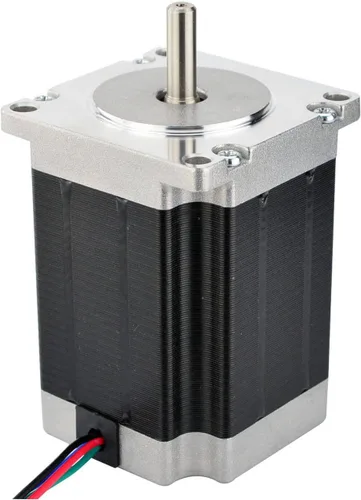 Vista 2 de STEPPERONLINE CNC motor paso a paso Nema 23 Bipolar 2.8A 269oz.in/1.9Nm CNC Mill Torno Router