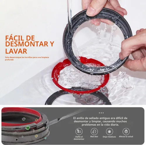 Vista 3 de Anillo de sellado de repuesto para aspiradora Dyson Outsize Serie SV16 SV29 V11 Outsize / Gen5 Outsize/Plus/Absolute/Absolute Extra/Total
