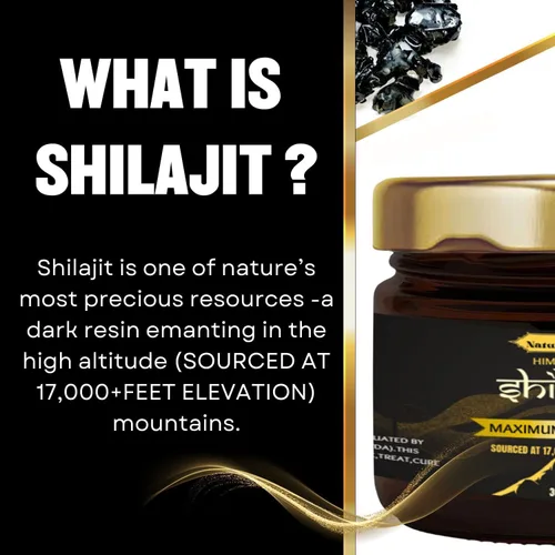 Vista 4 de Hierbas orgánicas Resina Shilajit natural pura del Himalaya para hombres y mujeres para aumentar la energía y el apoyo inmunológico (1.0 onzas)