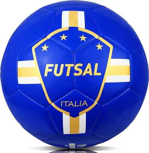 Vista 3 de Runleaps Futsal Ball,Futsal Soccer Ball,Great for Indoor or Outdoor,Low Bounce Size 4 for Training,Playing