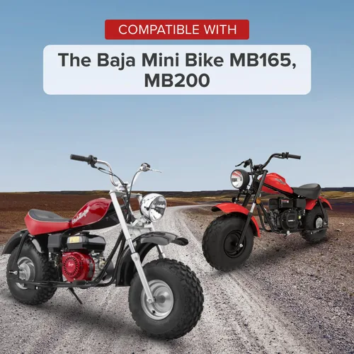 Vista 6 de AlveyTech Tensor de cadena de transmisión con rodillo más grande de 1-3/4 pulgadas para las mini bicicletas Baja, Hensim, Heat y Warrior MB165