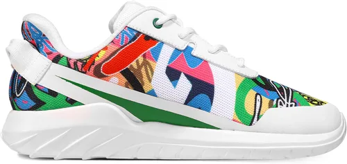 Vista 5 de Soulsfeng Zapatillas deportivas de moda para hombre y mujer, zapatos deportivos casuales transpirables y ligeros para correr