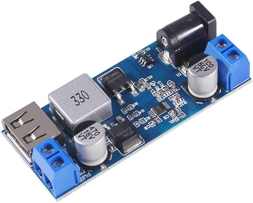 Vista 5 de ACEIRMC Convertidor Buck de 12 V a 5 V 5 A Regulador de voltaje USB DC 9V-36V Step Down a DC 5V-5.3V 5.2V 3.5-6A Volt Transformador Módulo de fuente