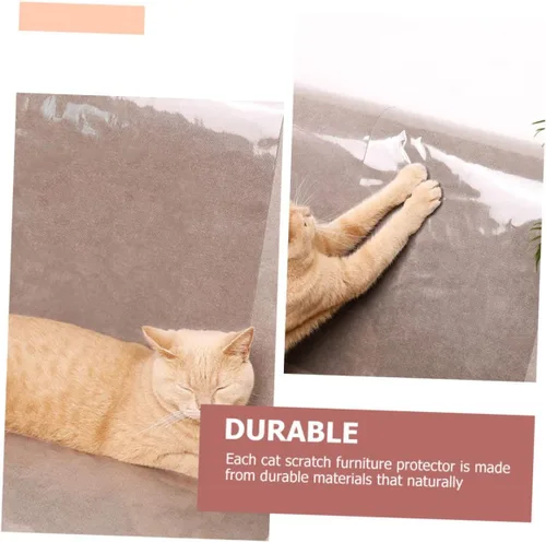 Vista 5 de Mipcase Protector de sofá antiarañazos para gatos, protectores de muebles para gatos, muebles para el hogar, protector de alfombras, protector