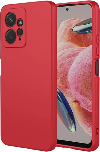 Vista 12 de Funda para Xiaomi Redmi Note 12 4G, funda de silicona líquida, forro de microfibra antiarañazos suave a prueba de golpes compatible con Xiaomi Redmi