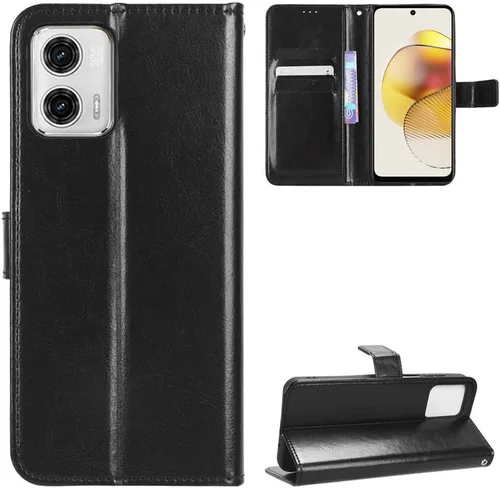 Vista 13 de Funda para Boost Mobile Celero 5G + Funda de piel con tapa para Boost Mobile Celero 5G Plus, color negro