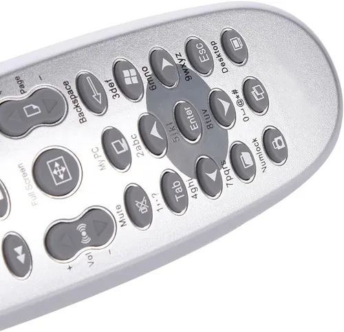 Vista 5 de Control remoto, USB portátil ratón teclado PC portátil control remoto con receptor infrarrojo